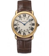 Cartier Ronde Louis W6800251 Mens Automatic White Swiss ETA 2824
