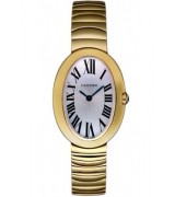 Cartier Baignoire W8000008 Ladies Quartz White Swiss ETA Quartz 