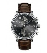 IWC Portuguese IW371475 Mens Automatic Grey Swiss ETA 2824