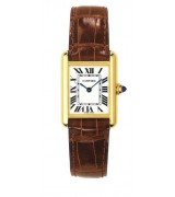 Cartier TANK W1529856 Ladies Quartz Silver Swiss ETA Quartz