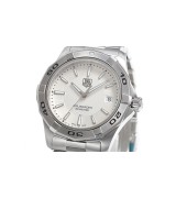 Tag Heuer WAP1111.BA0831 Aquaracer Mens Automatic Silver White Swiss ETA 7750