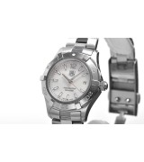 Tag Heuer WAF1414.BA0823 Aquaracer 27mm Ladies Automatic Silver Swiss ETA 7750