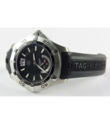 Tag Heuer WAF1010.FT8010 Aquaracer Mens Automatic Black Swiss ETA 7750