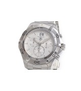 Tag Heuer CAF101F.BA0821 Aquaracer Mens Automatic Silver Swiss ETA 7750