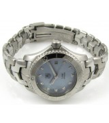 Tag Heuer WJ1317.BA0573 Link 27mm Ladies Automatic Light Blue Swiss ETA 7750