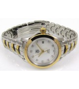 Tag Heuer WJF1353.BB0581 Link 27mm Ladies Automatic White MOP Swiss ETA 7750