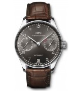  IWC Portuguese IW500106 Mens Automatic Grey Swiss ETA 2824