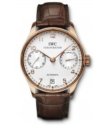 IWC Portuguese IW500113 Mens Automatic Silver Swiss ETA 2824