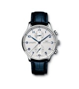 IWC Portuguese IW371417 Mens Automatic Silver Swiss ETA 2824