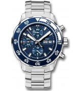  IWC Aquatimer IW376710 Mens Automatic Blue Swiss ETA 2824