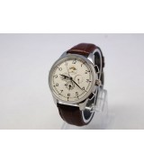 Replica Portuguese Grande Complication IWC 45mm Swiss Watch Brown Leather Band20879
