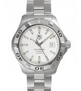 Tag Heuer WAP2011.BA0830 Aquaracer Mens Automatic White Swiss ETA 7750