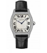 Cartier Tortue WA503851 Ladies Automatic White Swiss ETA 2824