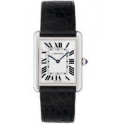 Cartier TANK SOLO W5200003 Mid-Size Quartz White Swiss ETA Quartz