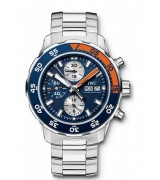  IWC Aquatimer IW376703 Mens Automatic Blue Swiss ETA 2824