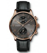 IWC Portuguese IW371482 Mens Swiss Automatic Grey Dial