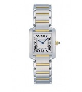 Cartier TANK W51007Q4 Ladies Quartz White Swiss ETA Quartz