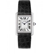 Cartier TANK SOLO W5200005 Ladies Quartz White Swiss ETA Quartz