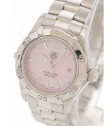 Tag Heuer WAF1418.BA0812 Aquaracer 27mm Ladies Automatic Pink Swiss ETA 7750