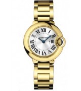 Cartier Ballon Bleu W69001Z2 28.6mm Ladies Quatz White Swiss Quatz