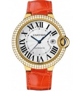 Cartier Ballon Bleu WE900751 36mm Ladies Automatic Silver Swiss ETA 2824