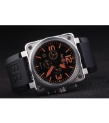 Replica  BR01-94 Black-Orange Dial-br25