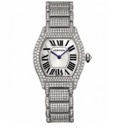 Cartier Tortue WA5049MC Ladies Automatic Silver Swiss ETA 2824