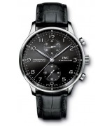 IWC Portuguese IW371447 Mens Automatic Black Swiss ETA 2824