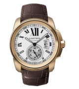  Cartier Callibre De Cartie W7100009 Mens Automatic White Swiss ETA 2824