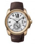  Cartier Callibre De Cartie W7100009 Mens Automatic White Swiss ETA 2824