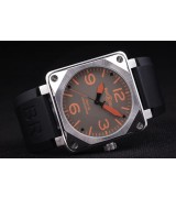 Replica  BR01-92 Beige-Orange Dial-br19