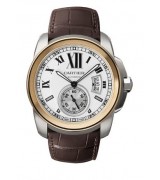  Cartier Callibre De Cartie W7100039 Mens Automatic White Swiss ETA 2824