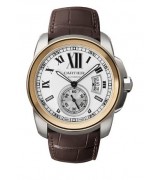  Cartier Callibre De Cartie W7100039 Mens Automatic White Swiss ETA 2824