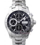 Tag Heuer CJF211A.BA0594 Link Mens Automatic Stainless Steel Black Swiss ETA 7750