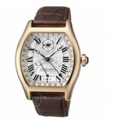 Cartier Rotonde W1580045 Mens Automatic White Swiss ETA 2824