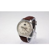 Big Pilot's IWC Swiss Replica 46mm Perpetual Calendar Edition Brown Leather Band20886