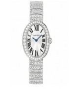 Cartier Baignoire WB520011 Ladies Quartz Silver Swiss ETA Quartz 