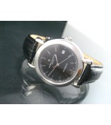 Vacheron Constantin Patrimony Swiss 2824 Automatic Black Dial Stick Markers 