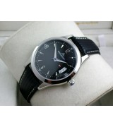 Jaeger LeCoultre Swiss 2824 Automatic Black Dial