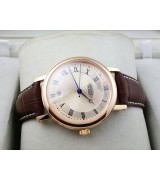 Breguet Classique Swiss 2824 Automatic Rose Gold Dial 