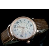 Cartier Ronde Solo Swiss 2824 Automatic White Dial Roman Numeral Markers Rose Gold