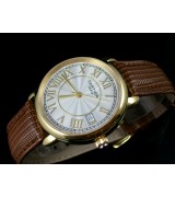 Cartier Ronde Solo Swiss 2824 Automatic White Dial Roman Numeral Markers Rose Gold