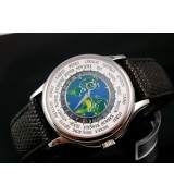 Patek Philippe Calatrava Swiss 2824 Automatic White Dial 