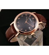 Breguet Classique Swiss 2824 Automatic Black Dial Rose Gold