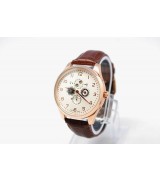 Big Pilot's IWC Swiss Replica 46mm Perpetual Calendar Edition Brown Leather Band20884