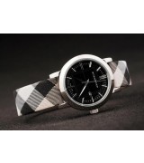 Replica  Replica Burberry Round 3-Hand Date Watch-bb4