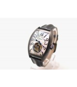 Swiss Franck Muller AETERNITAS 1 Tourbillon Replica 38.2mm Black PVD Treatment20968