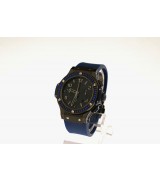 Swiss Hublot Big Bang replica BLACK TUTTI FRUTTI DARK BLUE CARAT 44mm20618