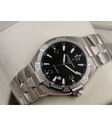 Vacheron Constantin Overseas Swiss 2824 Automatic Black Dial Diamond Bezel 