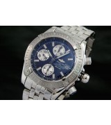 Breitling Chronomat Evolution Swiss 7750 Mens Automatic Blue Dial